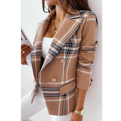 Skyler Turn-Down Collar Blazer