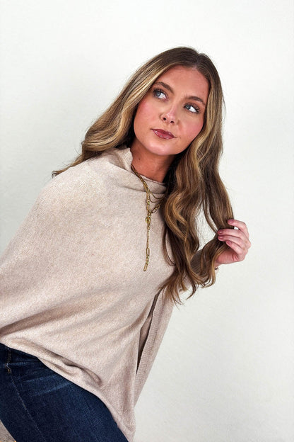 Skyler Poncho Sweater