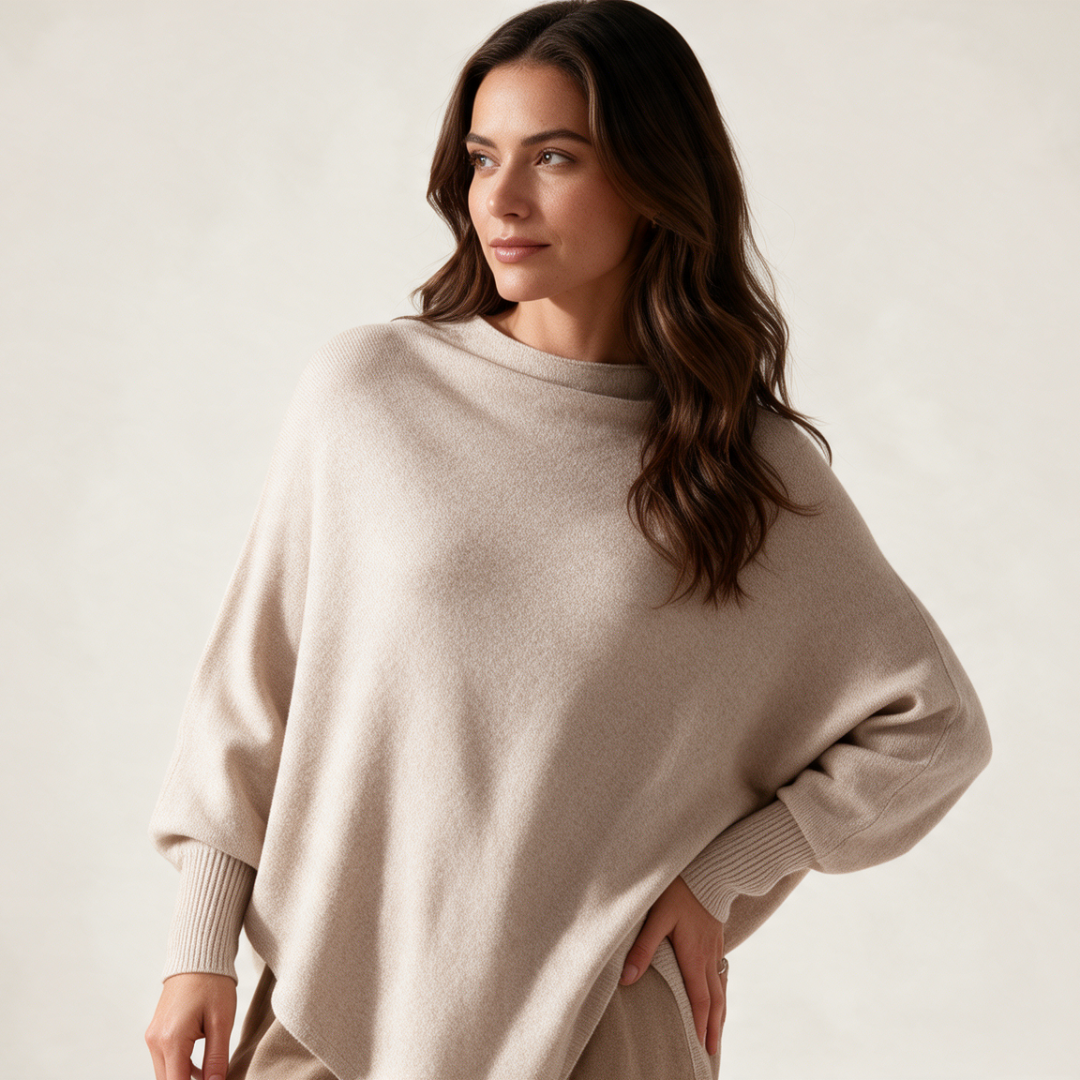 Skyler Poncho Sweater