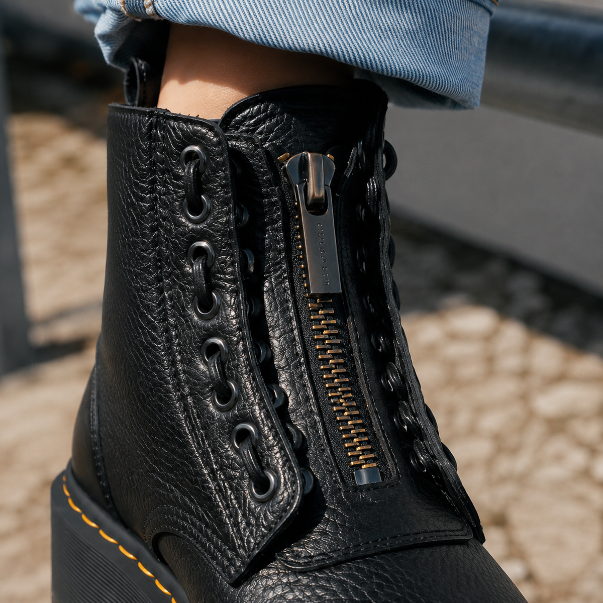Chunky Platform Ankle Boots, view 3