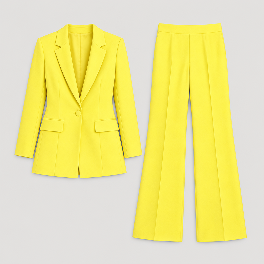Skyler Blazer and Wide-Leg Pants Set product photo
