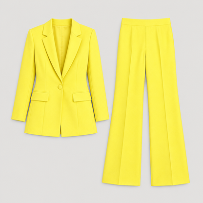 Skyler Blazer and Wide-Leg Pants Set product photo