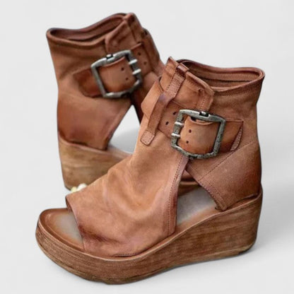 Comfort Wedge Sandals, view 3