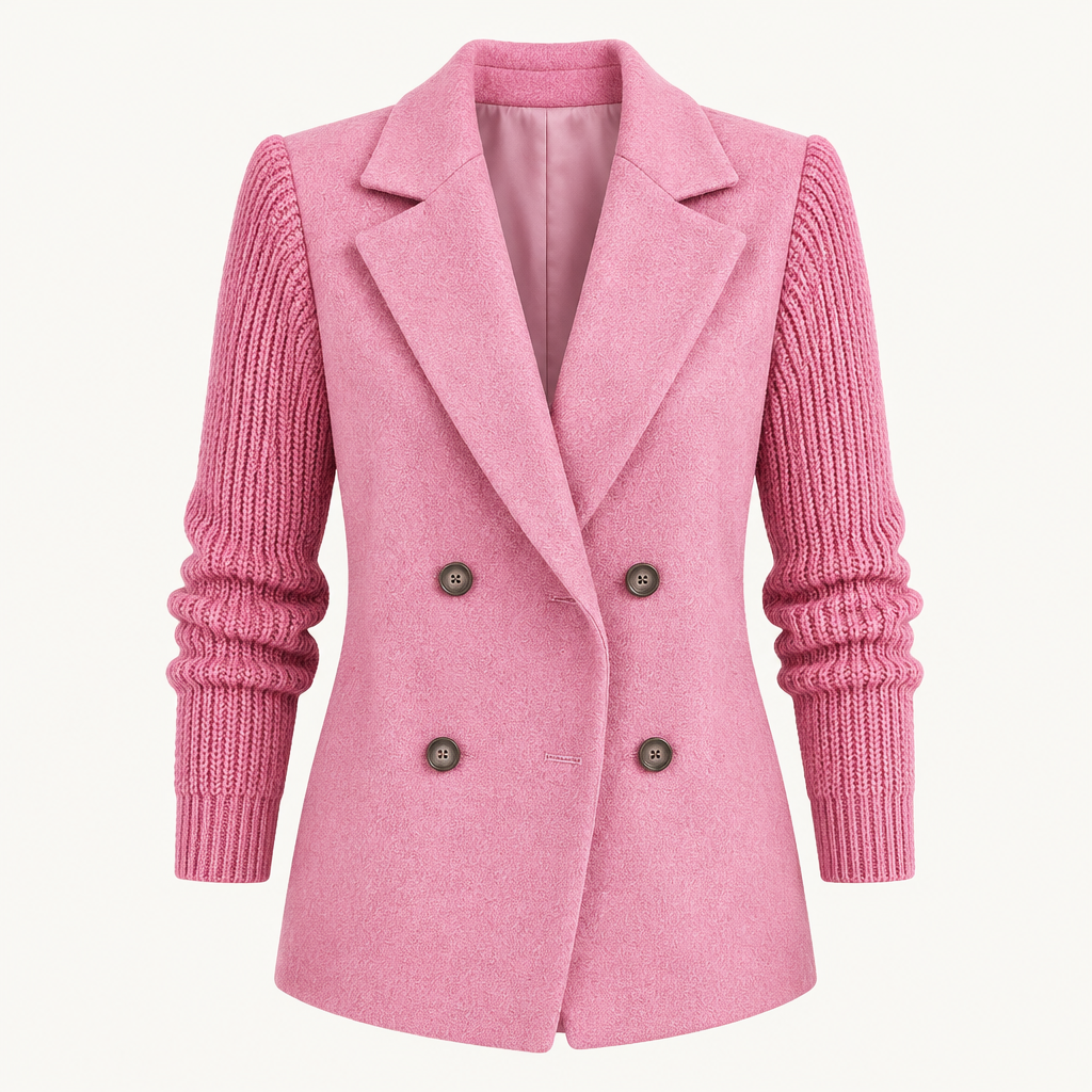 Skyler Contrast Sleeve Blazer product photo