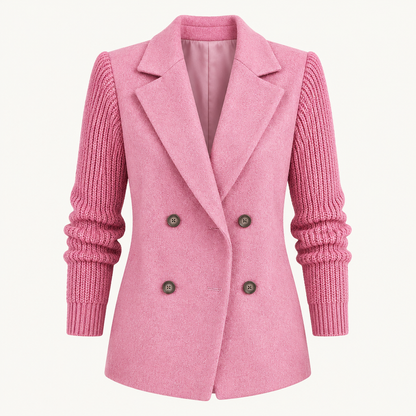 Skyler Contrast Sleeve Blazer product photo