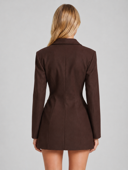 Skyler Double-Breasted Blazer Mini Dress - view 4
