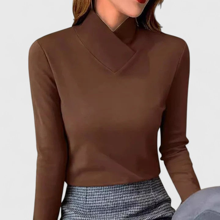 Elegant turtleneck top