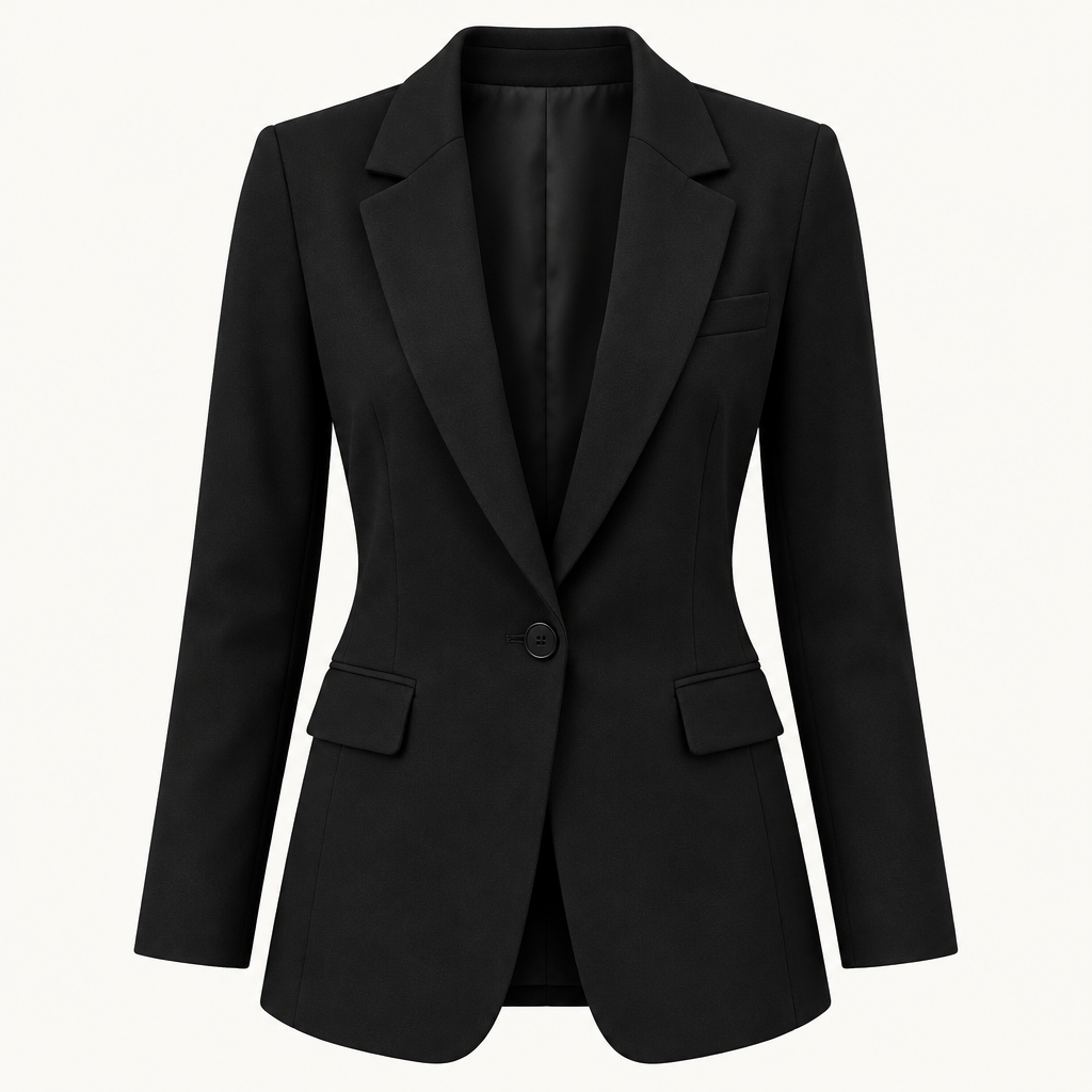 Skyler Fitted Single-Breasted Blazer product photo