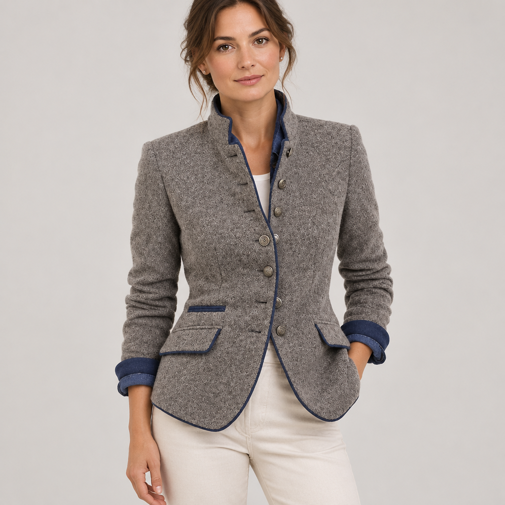 Skyler Formal Blazer Jacket worn by a model