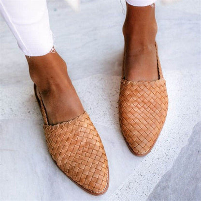 Handwoven Leather Sandals, view 4
