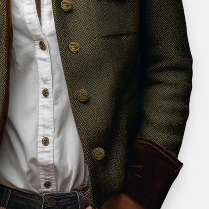 Herringbone Tweed Jacket, view 4
