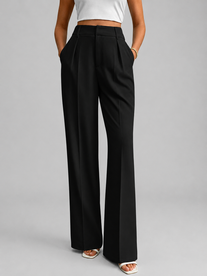 High-Waisted Wide Leg Trousers, view 11