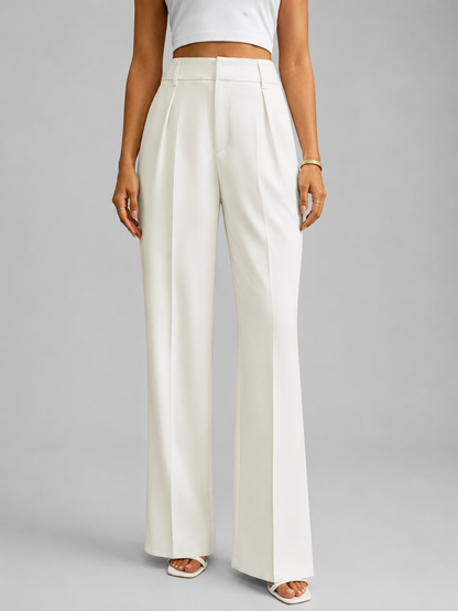 High-Waisted Wide Leg Trousers, view 9