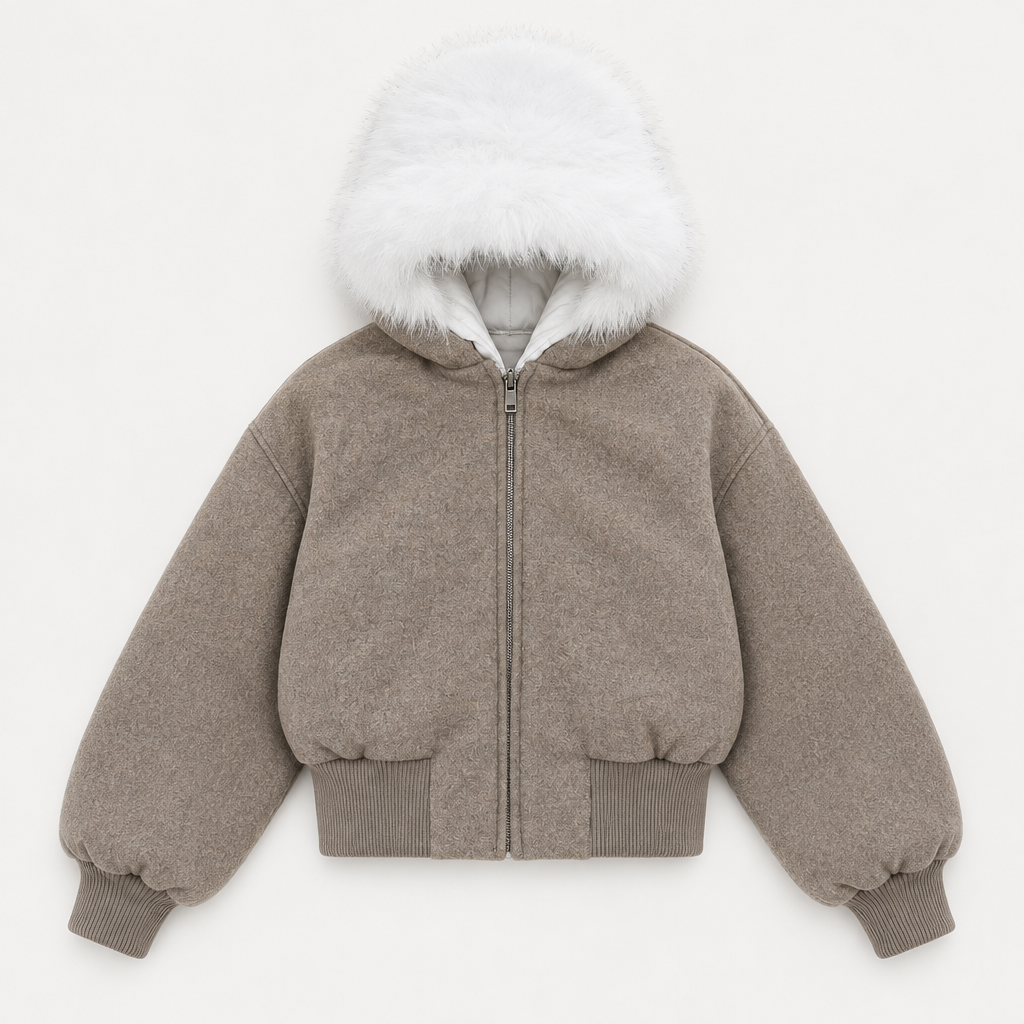 Skyler Hooded Padded Jacket flat lay