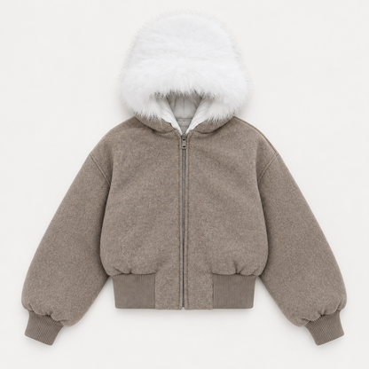Skyler Hooded Padded Jacket flat lay