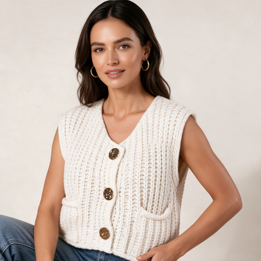Skyler Knit Sweater Vest, image 2