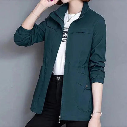 Lightweight Waterproof Trench Jacket, view 8