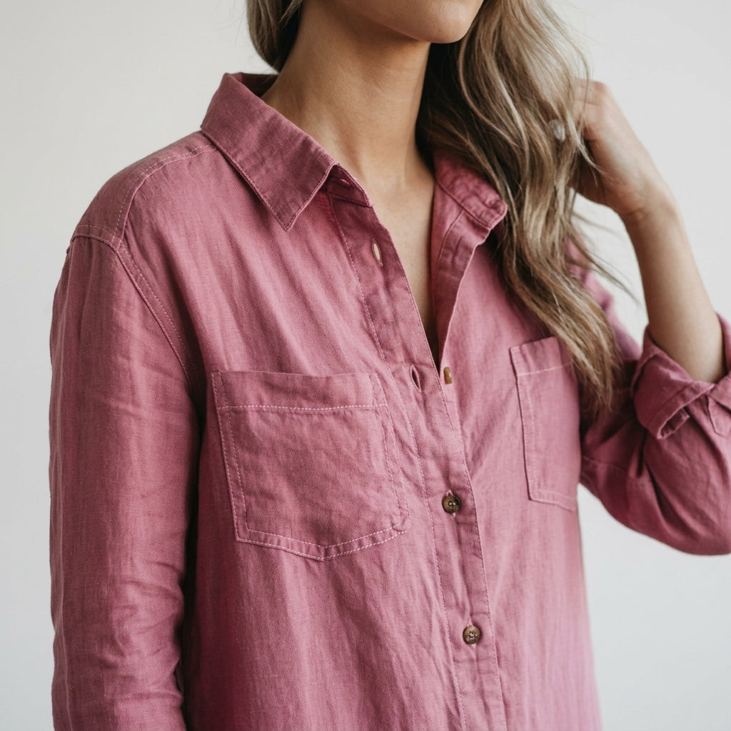 Linen Button Jumpsuit, view 9