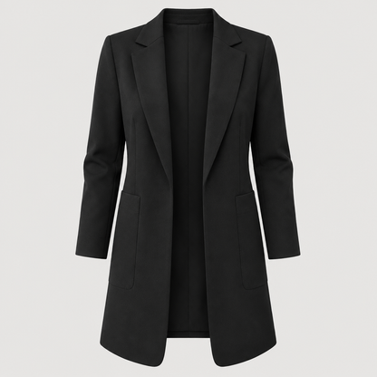 Skyler Long Open-Front Blazer product photo