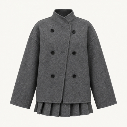 Skyler Oversized Button-Front Jacket product photo