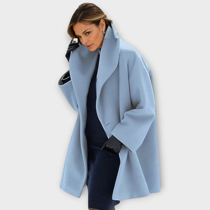 Oversized Wide Collar Coat, view 3