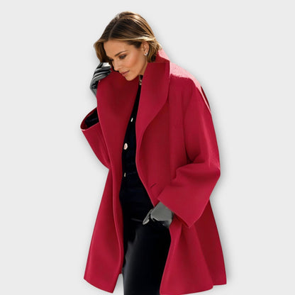 Oversized Wide Collar Coat, view 4