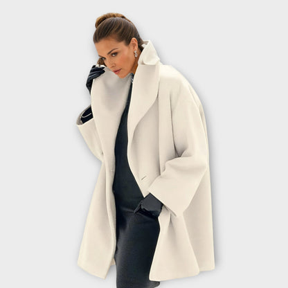 Oversized Wide Collar Coat, view 8