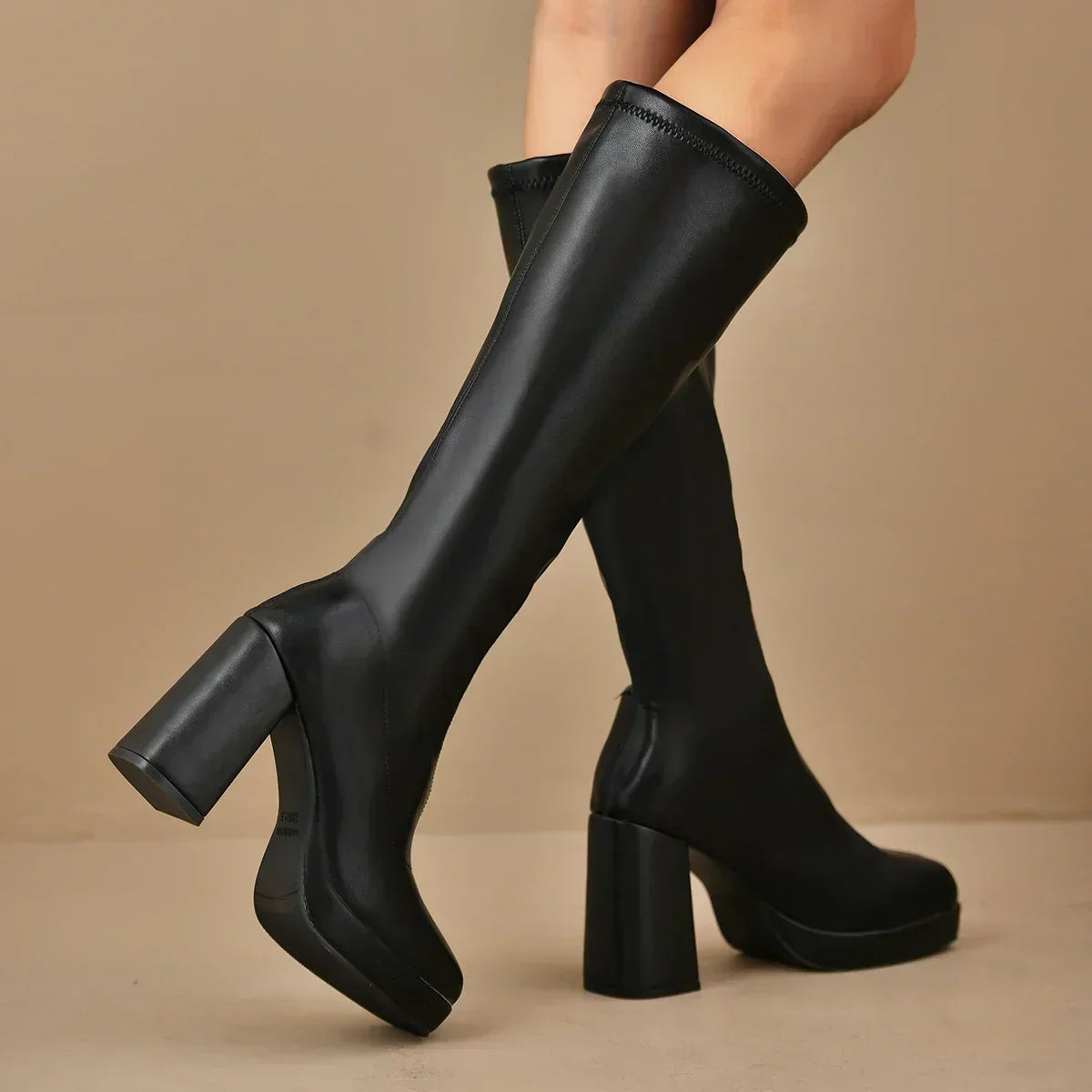 Skyler Platform Knee High Boots - view 5