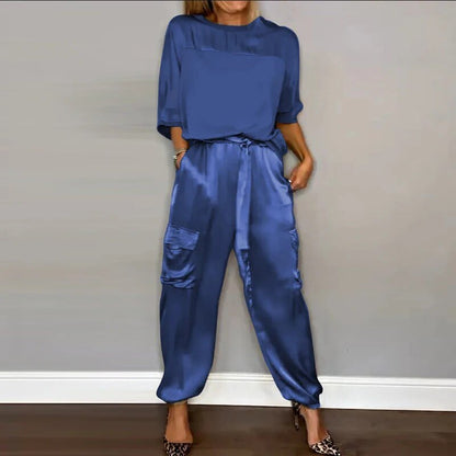 Skyler Relaxed Top and Jogger Set - view 4