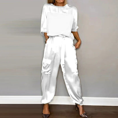 Skyler Relaxed Top and Jogger Set - view 7
