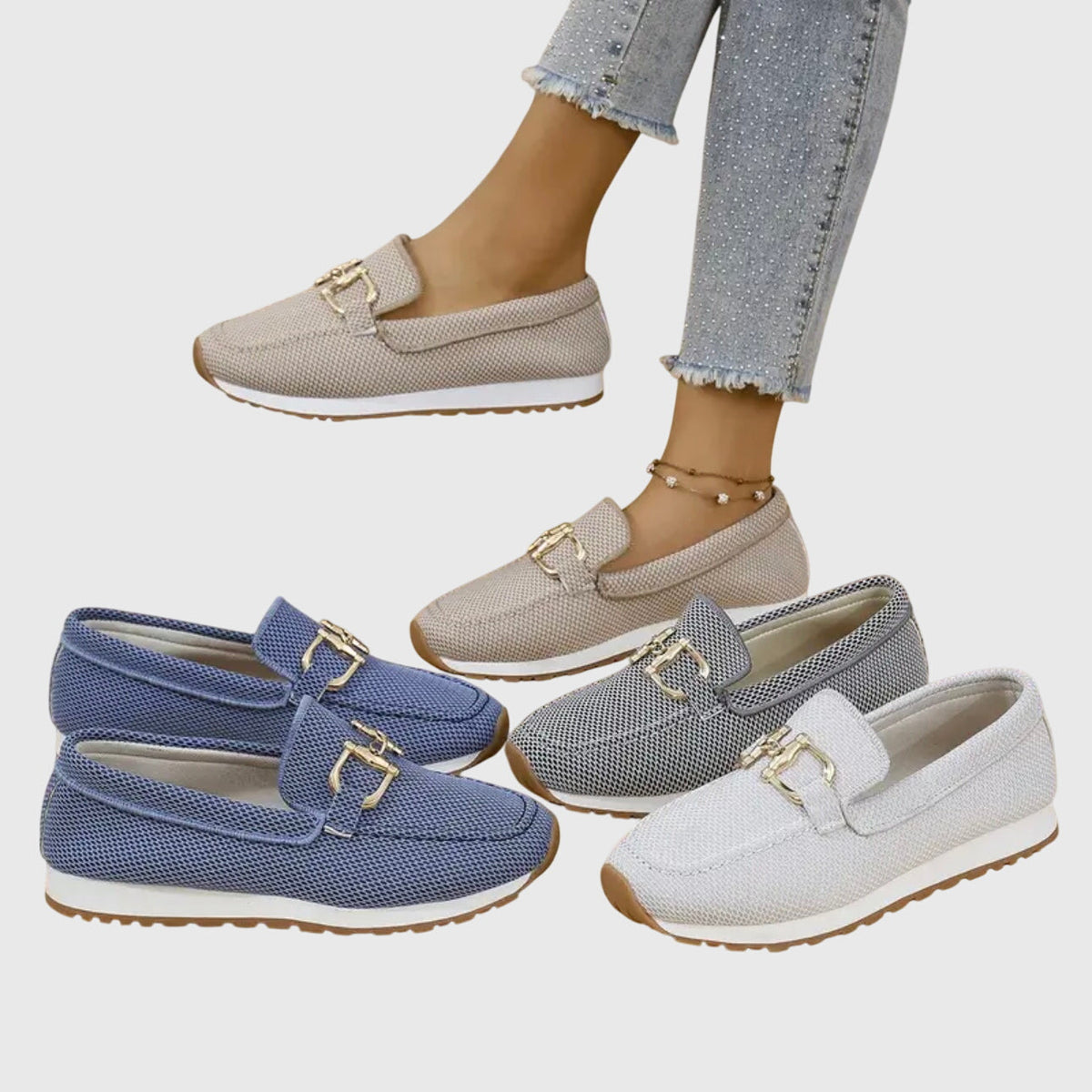 Slip-On Comfort Loafers, view 9