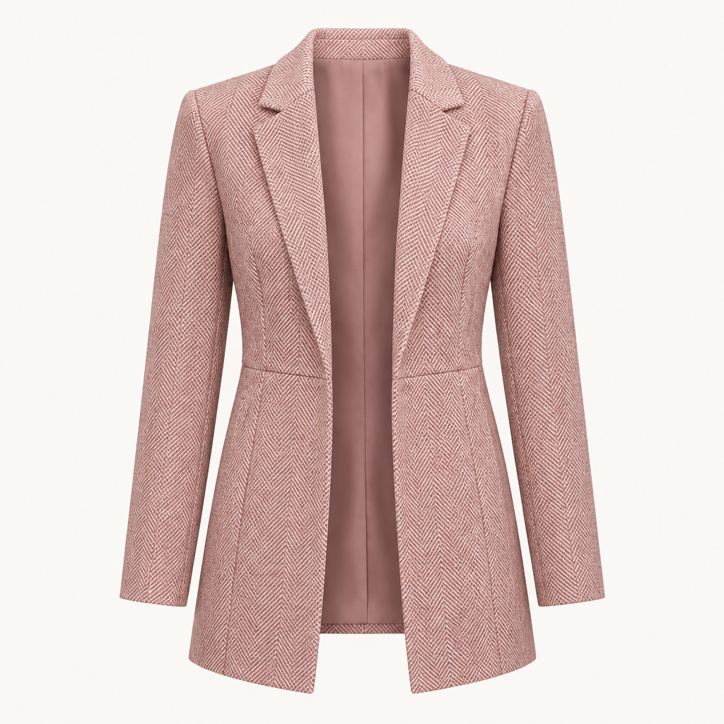 Skyler Tailored Pink Blazer product photo