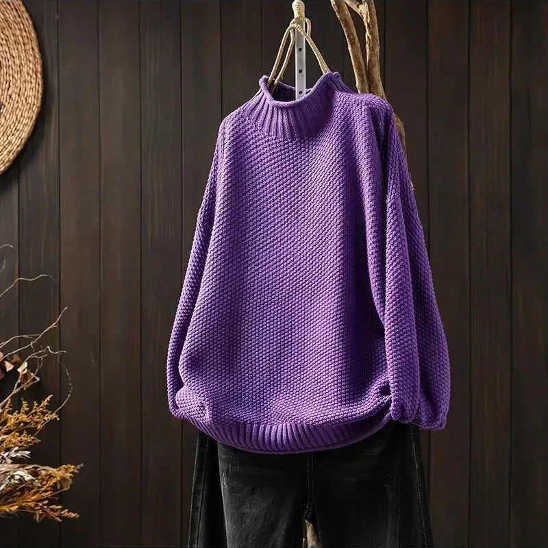 Skyler Textured Mock Neck Sweater, image 12