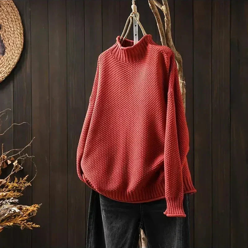 Skyler Textured Mock Neck Sweater, image 15