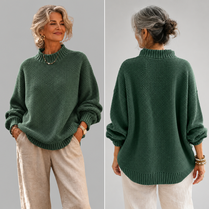 Skyler Textured Mock Neck Sweater, image 4