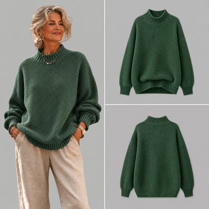 Skyler Textured Mock Neck Sweater, image 7