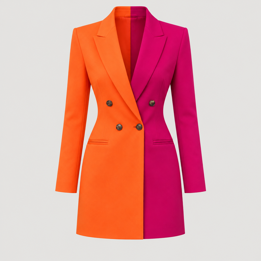 Skyler Two-Tone Blazer Dress product photo