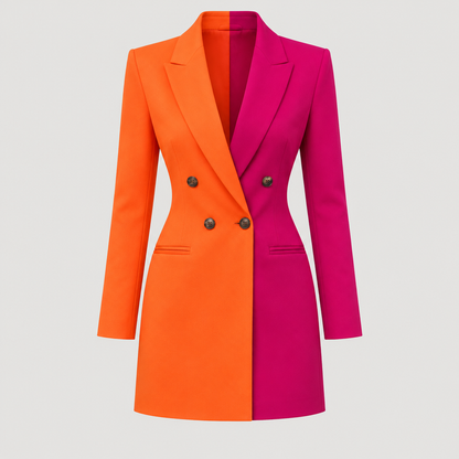Skyler Two-Tone Blazer Dress product photo