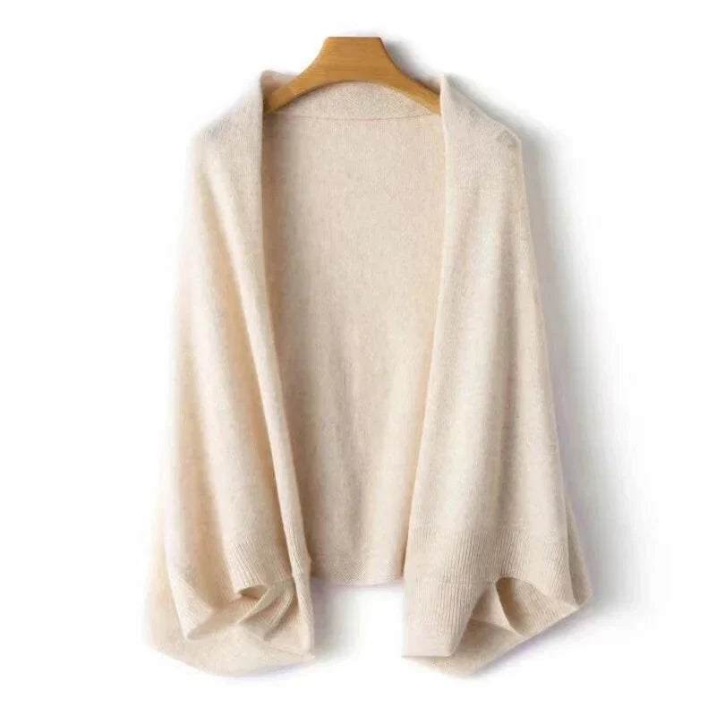 Skyler Wool Wrap Shawl Cardigan - view 3