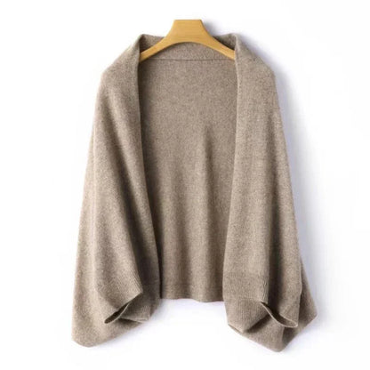 Skyler Wool Wrap Shawl Cardigan - view 4