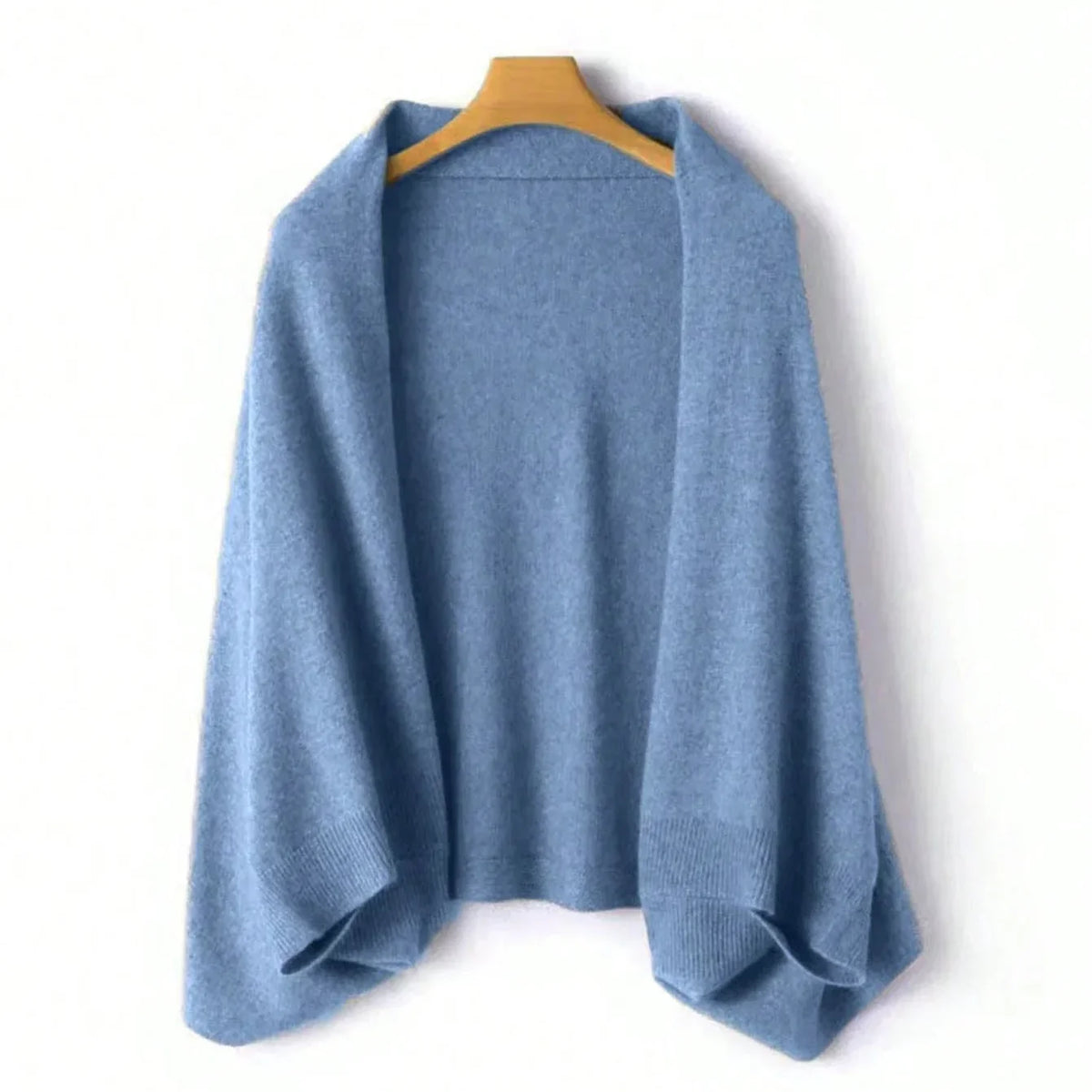 Skyler Wool Wrap Shawl Cardigan - view 5