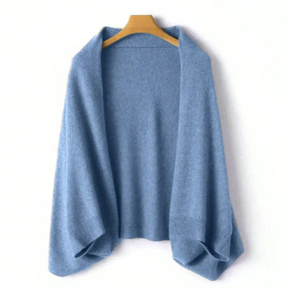 Skyler Wool Wrap Shawl Cardigan - view 5