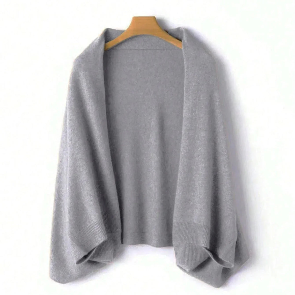 Skyler Wool Wrap Shawl Cardigan - view 6