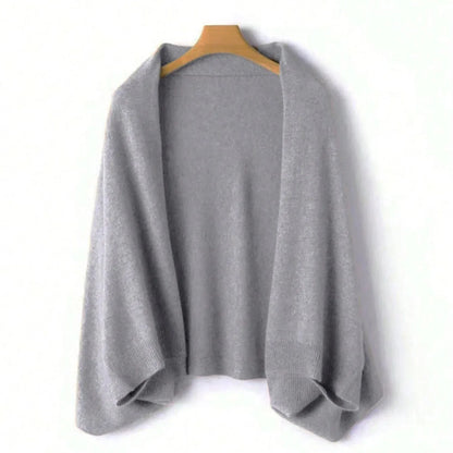 Skyler Wool Wrap Shawl Cardigan - view 6